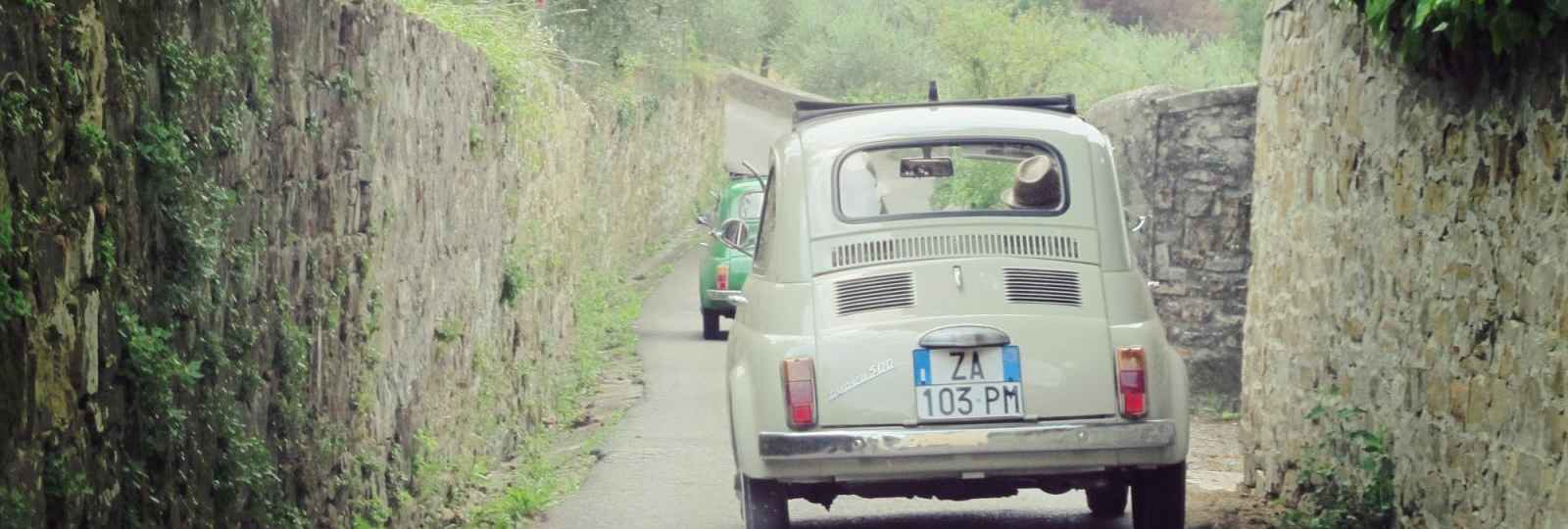 Vintage Tour by Fiat 500 in the Chianti with Picnic