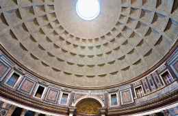 View of the Pantheon from the Inside