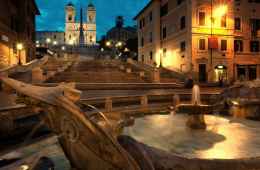 Night Sightseeing Tour of Rome by Private Car