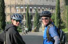 Colosseum by bike