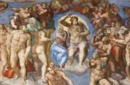 Michelangelo's The Last Judgement in Tour of the Vatican Museums, Sistine Chapel and Saint Peter's Basilica