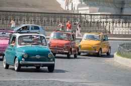 Vintage Fiat 500 Tour in Rome
