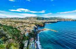 helicopter ride over amalfi