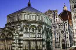 Florence Baptistery by night