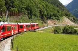 Bernina Railway View