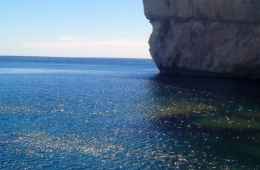 Enjoy a swim in the hidden coves of the Gulf of Cagliari