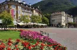View of Walther Square in Bolzano