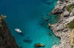 View of the Capri Coast