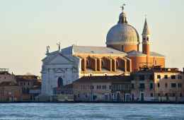 View of a church in Venice
