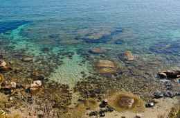 Tre transparent sea in Sardinia