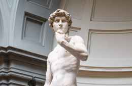 David by Michelangelo in Galleria dell'Accademia, Florence