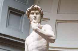 the David by Michelangelo