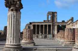 Day trip to Pompeii from Rome - View on Pompeii