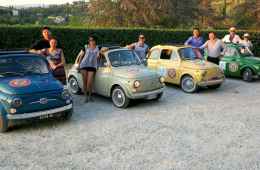 Romantic tour from Florence to Chianti by a vintage Fiat 500