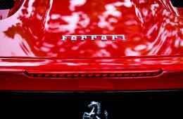 Ferrari test drive