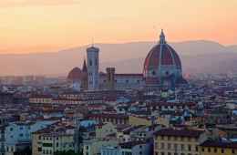 visit Florence Cathedral early in the morning