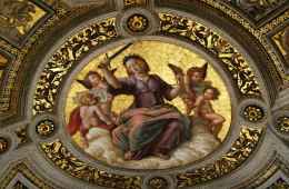 vatican museum beautiful ceiling