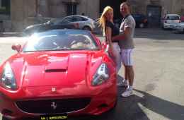 Drive a Ferrari California in Rome