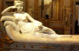 Sculpture in Borghese Gallery