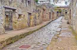 Ancient Street in Herculaneum