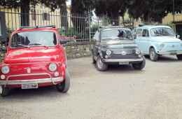 Vintage tour by Fiat 500 around the amazing hills of the Chianti region