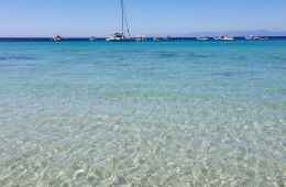 Take the opportunity to swim in the crystal-clear sea of Sardinia