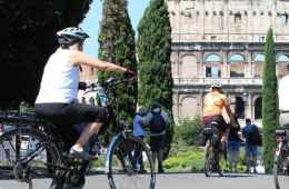Colosseum by bike