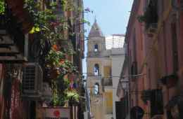 Explore the narrow alleys of the historic centre of Cagliari
