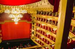 Inside La Scala Theatre
