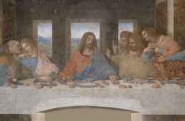 The Last Supper of Da Vinci