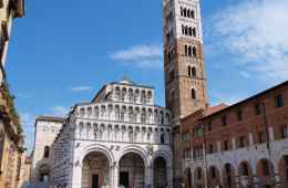 View of Lucca Cathedral