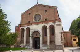 View of Scrovegni Chapel in Padua