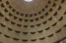 Sky's view from Pantheon