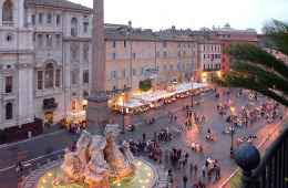 Squares of Rome Sunset Tour