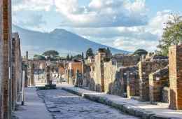 tour of Pompei from salerno