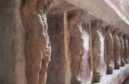 Detail in the Pompeii Baths