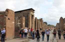 tour of Pompeii from Naples