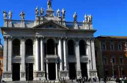View of St. John's in Lateran from the Catacombs tour