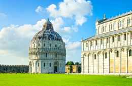Tour of the most important monuments, sights and squares in Pisa (Tuscany)