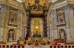 guided visit of the St. Peter Basilica