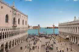 Doge's Palace and St. Mark's Square view