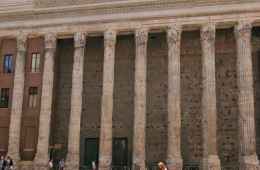 Temple of Hadrian in Piazza di Pietra, Rome