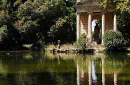 Villa Borghese and gardens with pic-nic