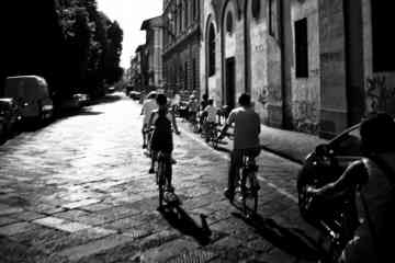 Tour fotografico in bicicletta per il centro di Firenze