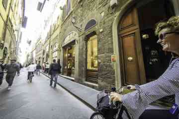 Visita panorámica de Florencia en e-bike con aperitivo al atardecer
