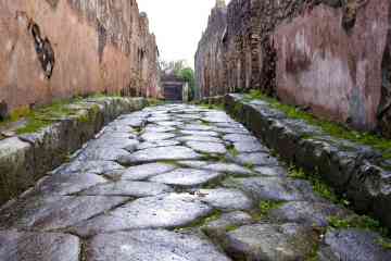 Full-day small group excursion to Pompeii departing from Rome