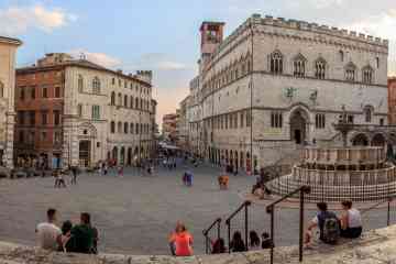 Tour a piedi per il centro di Perugia per piccoli gruppi