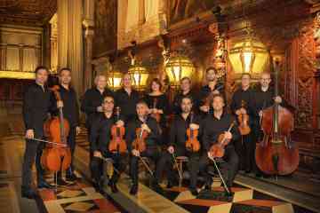 Classical music concert inside a historic church in Venice