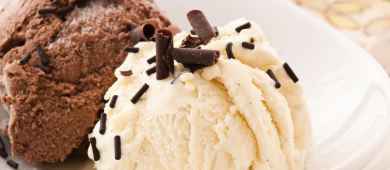Gelato making in milan