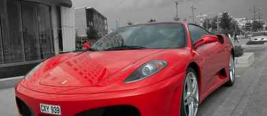Red Ferrari 
